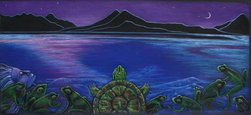 The Lady of the Lake
and Her Allies, 9 x 16
Prismacolors The Lady of the Lake
and Her Allies, 9 x 16
Prismacolors
